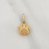 Pendant Huella 0.65 g / 3/4 in Yellow Gold 18K