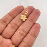 Pendant Huella 0.65 g / 3/4 in Yellow Gold 18K