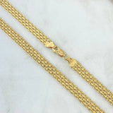 Bismark Chain 11.4gr / 60cm / 7mm Yellow Gold +0 18K