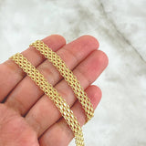 Bismark Chain 11.4gr / 60cm / 7mm Yellow Gold +0 18K