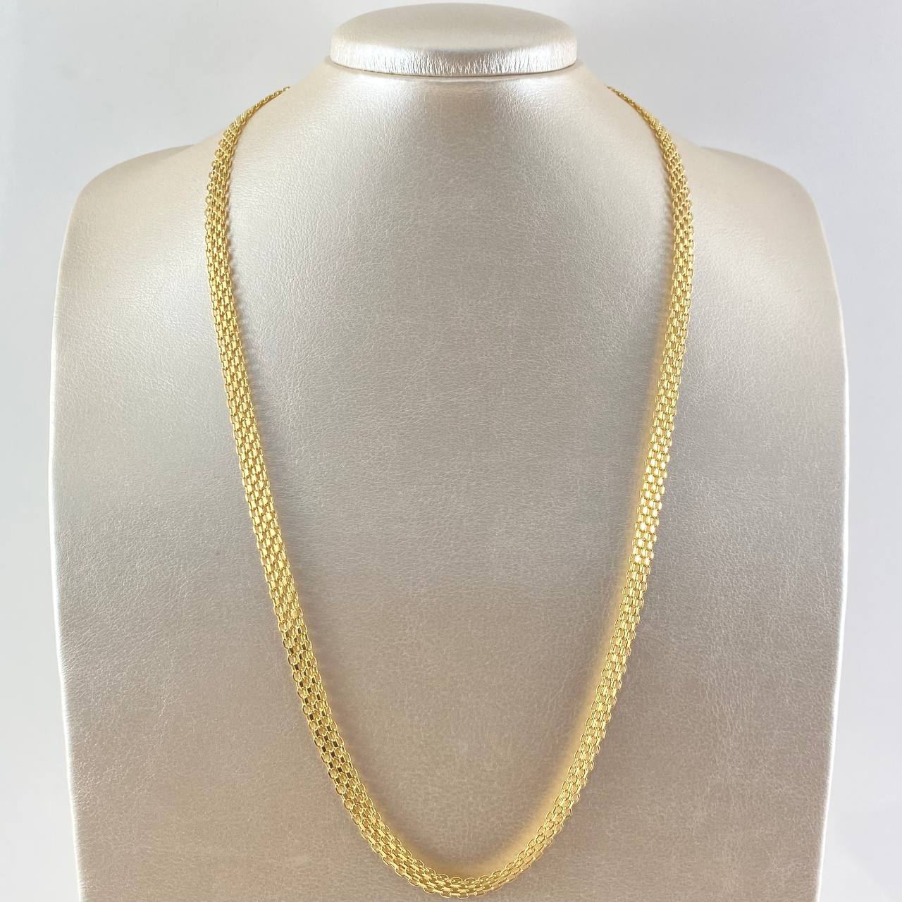 Bismark Chain 11.4gr / 60cm / 7mm Yellow Gold +0 18K