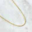 Cadena Peruana 8.85gr / 60cm / 2mm Oro Amarillo +3 18K *