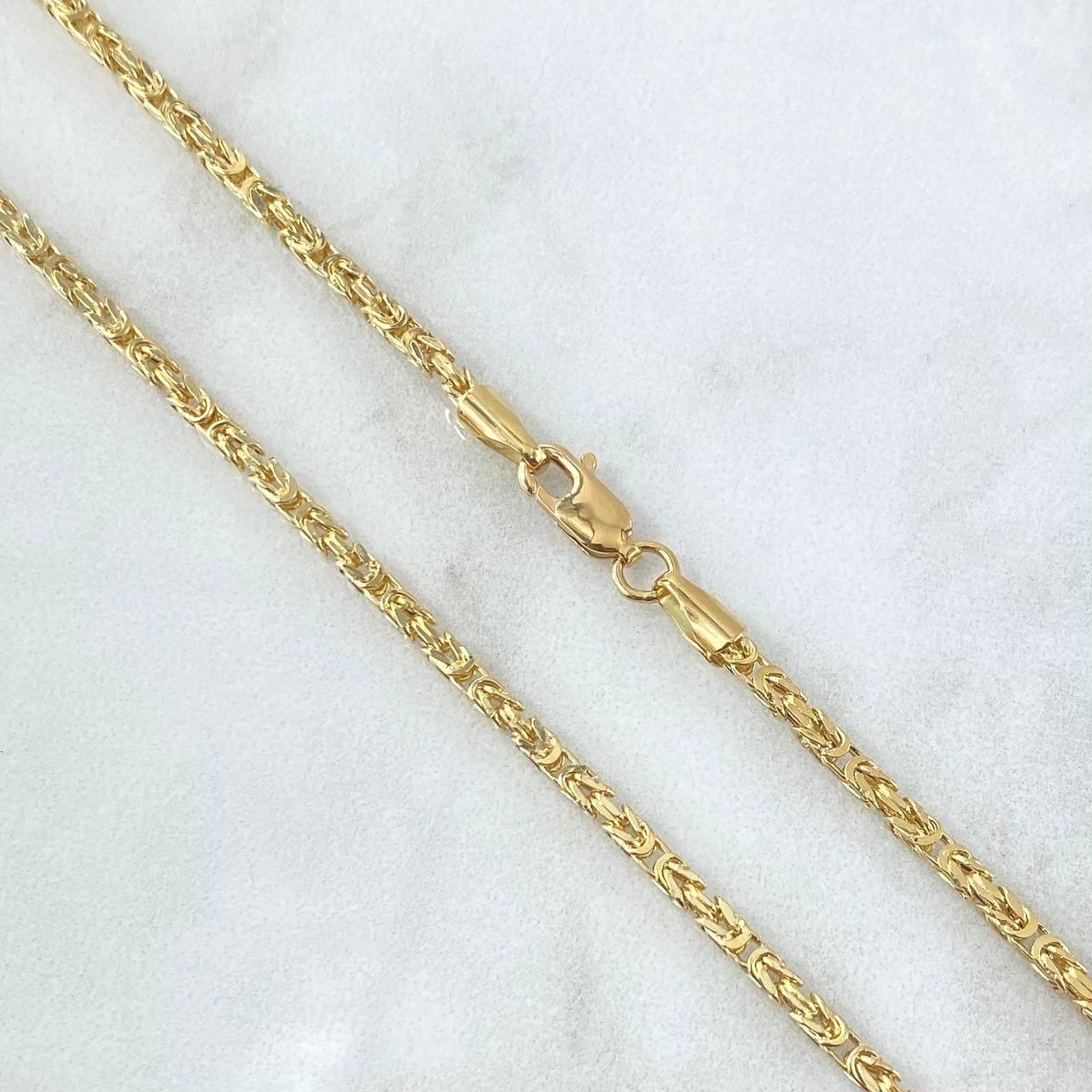 Cadena Peruana 8.85gr / 60cm / 2mm Oro Amarillo +3 18K *