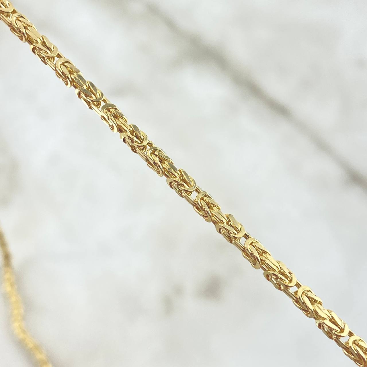 Peruvian Chain 9gr / 60cm / 2.1mm Yellow Gold +3 18K ©