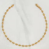 Tobillera Gc 2.85 g / 9 3/4 in / 3.2 mm Oro Amarillo 18K