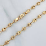 Tobillera Gc 3 g / 10 in / 3.62 mm Oro Amarillo 18K