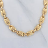Rustic Crown Anklet 7 g / 10 in / 5.81 mm 18K Yellow Gold