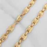 Rustic Crown Anklet 7 g / 10 in / 5.81 mm 18K Yellow Gold