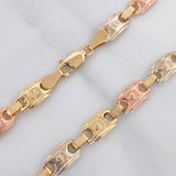 Rustic Bracelet Crown 5.55 g / 8 1/4 in / 5.75 mm Three Golds 18K