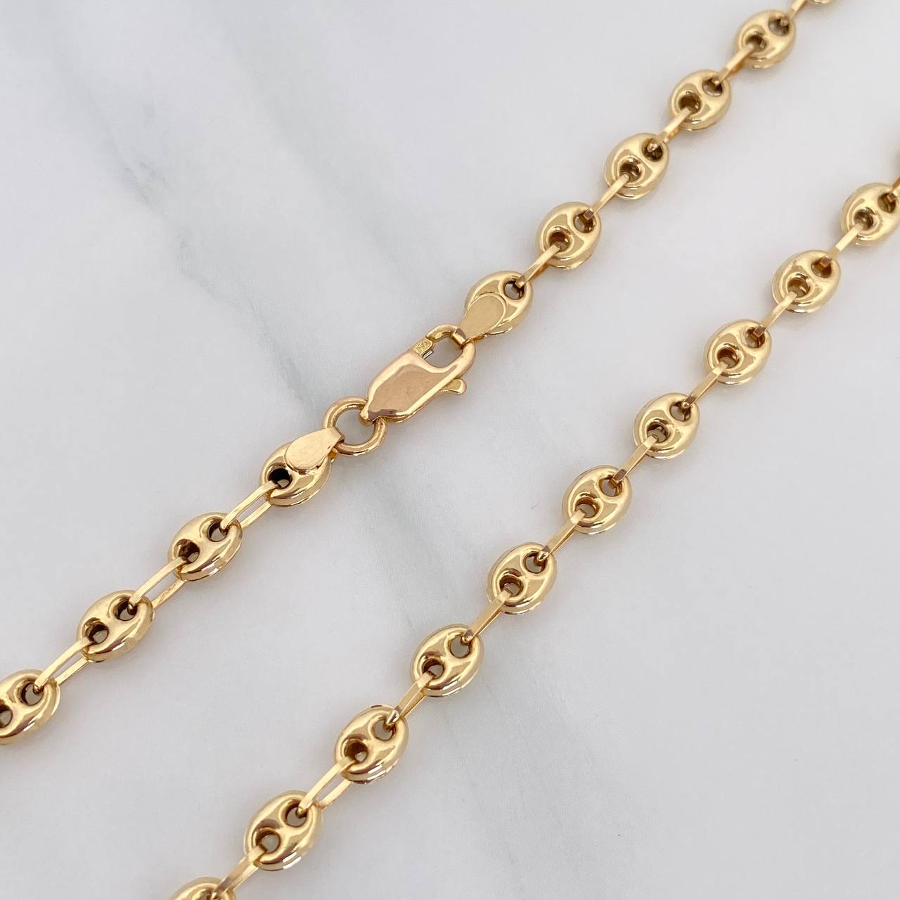 Cadena Gc 6.7 g / 23 3/4 in / 3.59 mm Oro Amarillo 18K