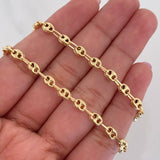 Cadena Gc 6.7 g / 23 3/4 in / 3.59 mm Oro Amarillo 18K