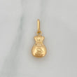 Dije Bolsa Dinero 0.6 g / 3/4 in Oro Amarillo 18K