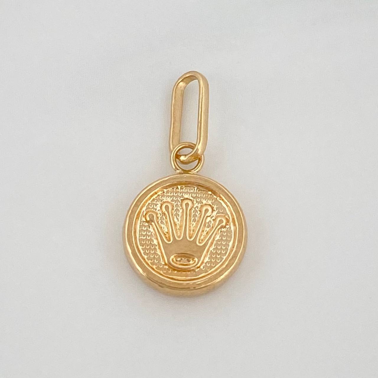 Pendant Crown 0.65 g / 3/4 in Yellow Gold 18K