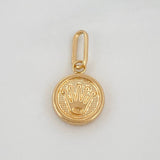 Pendant Crown 0.65 g / 3/4 in Yellow Gold 18K