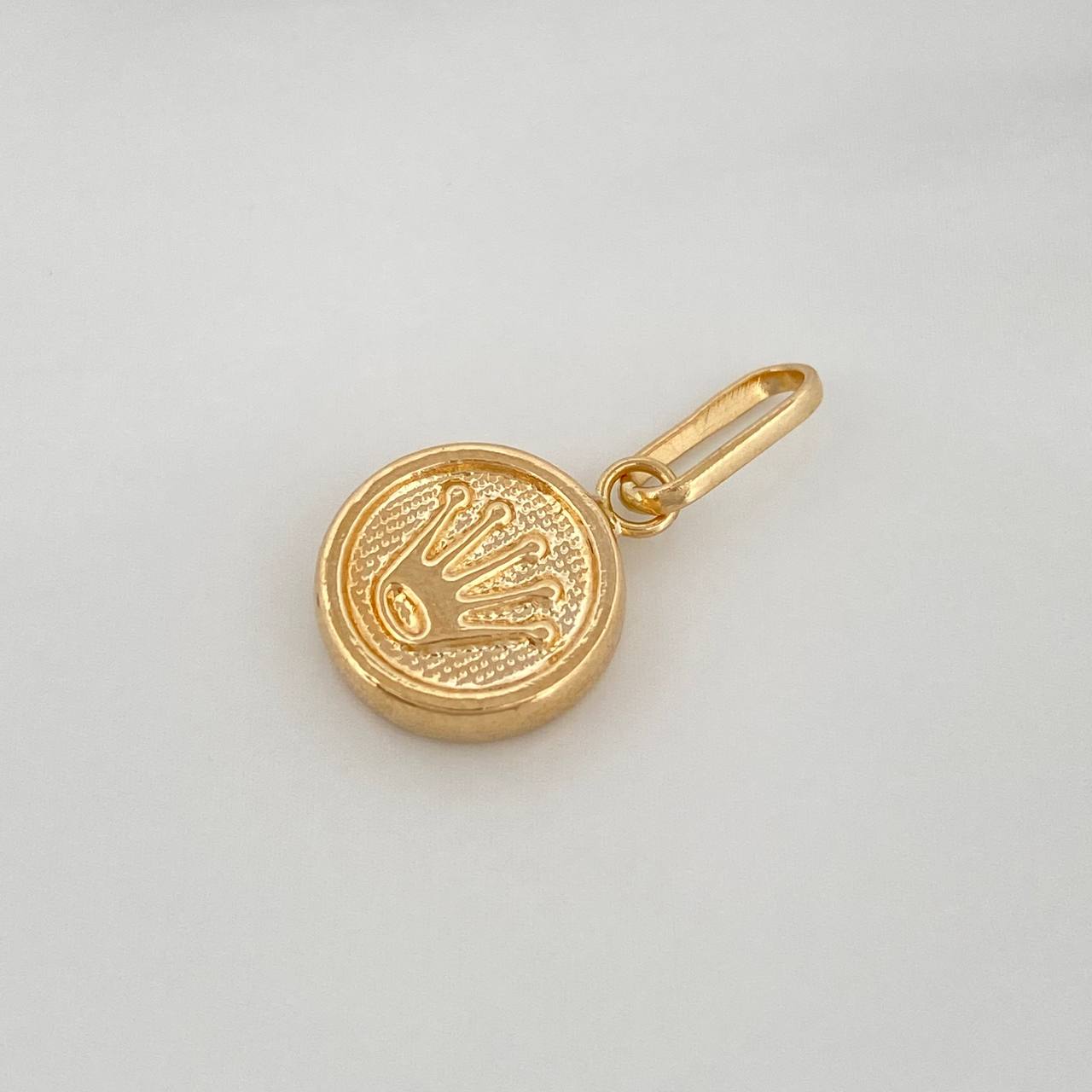 Pendant Crown 0.65 g / 3/4 in Yellow Gold 18K