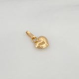 Dije Corazon 0.25 g / 1/2 in Oro Amarillo 18K