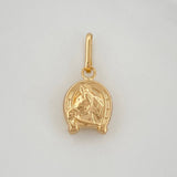 Dije Herradura Caballo 0.65 g / 3/4 in Oro Amarillo 18K