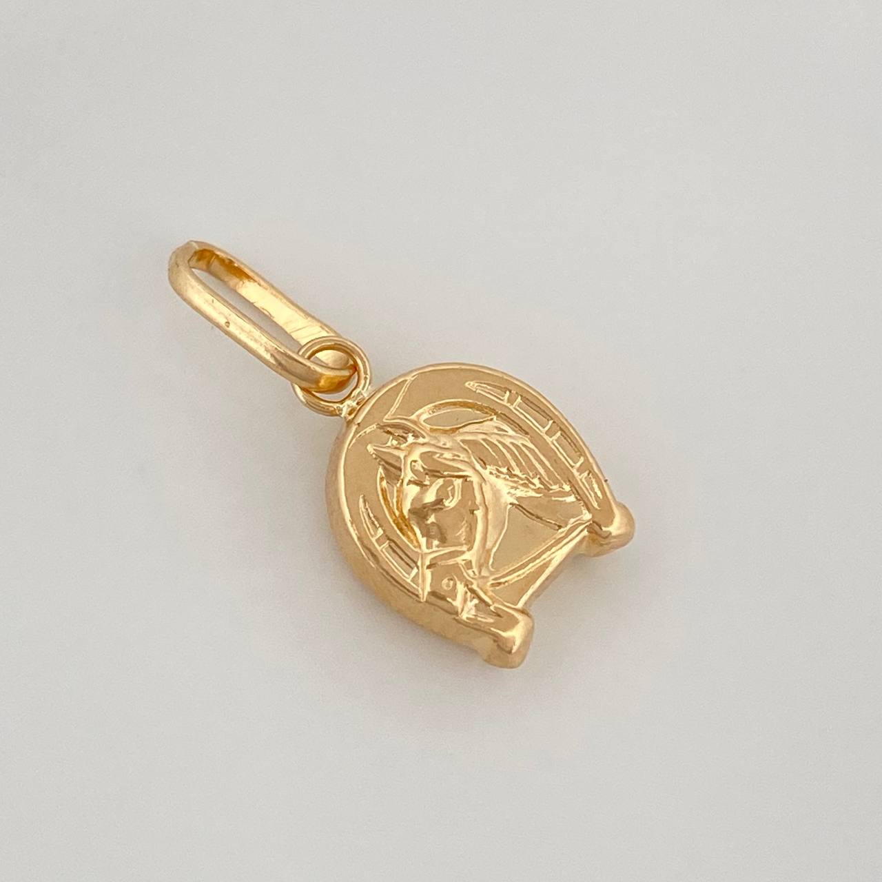 Dije Herradura Caballo 0.7 g / 3/4 in Oro Amarillo 18K