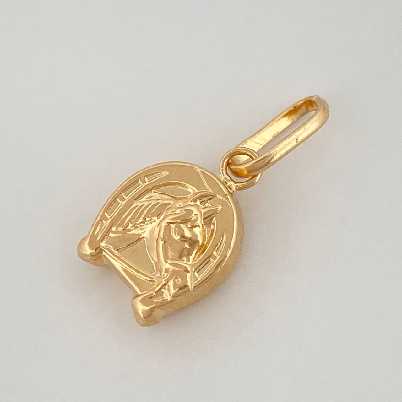 Dije Herradura Caballo 0.65 g / 3/4 in Oro Amarillo 18K