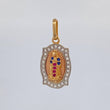 Dije Virgen Guadalupe 2.15 g / 1 in Tres Oros 18K