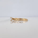 Solitaire Link Ring 1.5 g / T7 Yellow Gold 18K
