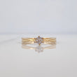 1.35 g Solitaire Ring / T6 18K Yellow Gold