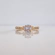 Solitaire Ring Churumbela 2.05 g / T6 1/2 Yellow Gold 18K