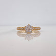 Solitaire Ring Churumbela 2.8 g / T6 Yellow Gold 18K