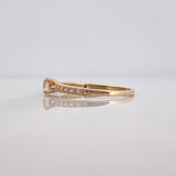 Solitaire Ring Churumbela 1.35 g / T5 1/2 Yellow Gold 18K