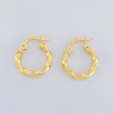 Candongas Kari 1.05g / 3/4 in Oro Amarillo 18K