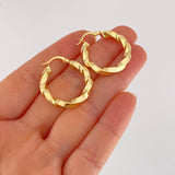 Candongas Mally 3.4g / 1 in Oro Amarillo 18K