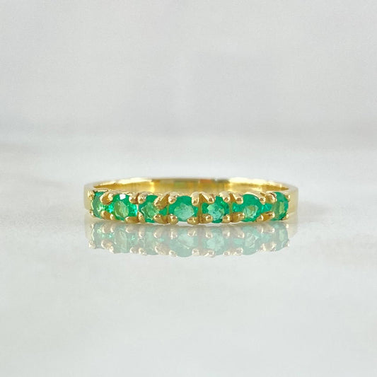 Ivy Ring 1.5gr / T6 / Emeralds 35pts Yellow Gold 18K (Jewel)