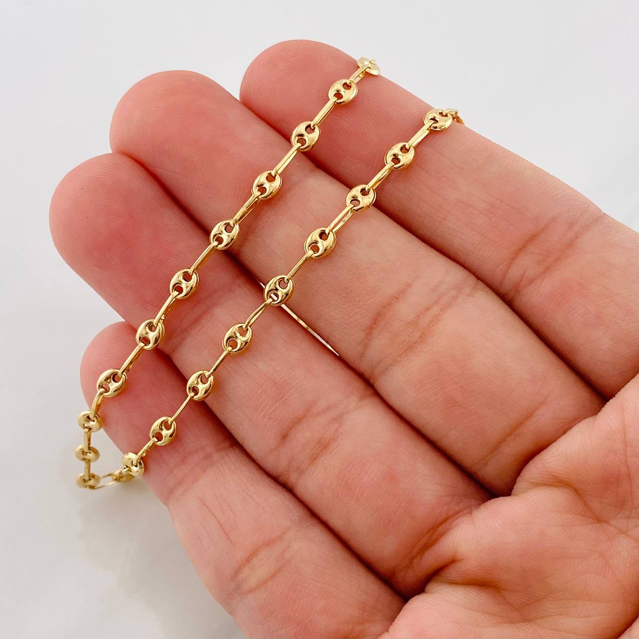 Cadena GC 4.5g / 20 in / 3.15mm Oro Amarillo 18K