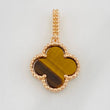 Dije Trebol 2.8g / 1 in Oro Rosa 18K