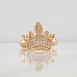 Anillo Corona 2.7g / T4 3/4 Oro Rosa 18K
