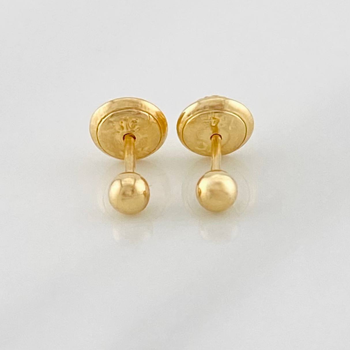Topos Bola 0.5g / in / 3mm Oro Amarillo 18K