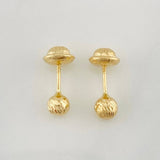 Topos Bola 0.55g / in / 4mm Oro Amarillo 18K