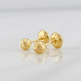 Topos Bola 0.55g / in / 4mm Oro Amarillo 18K