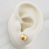 Topos Bola 0.9g / in / 8mm Oro Amarillo 18K