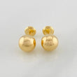 Topos Bola Lisa 0.9g / 8mm Oro Amarillo 18K
