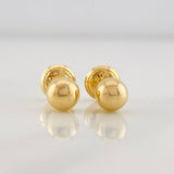 Topos Bola 0.6g / in / 5mm Oro Amarillo 18K