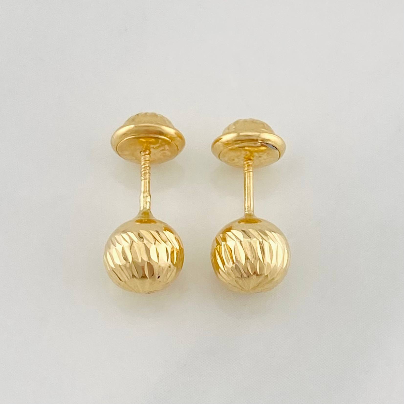 Topos Bola 0.85g / in / 6mm Oro Amarillo 18K