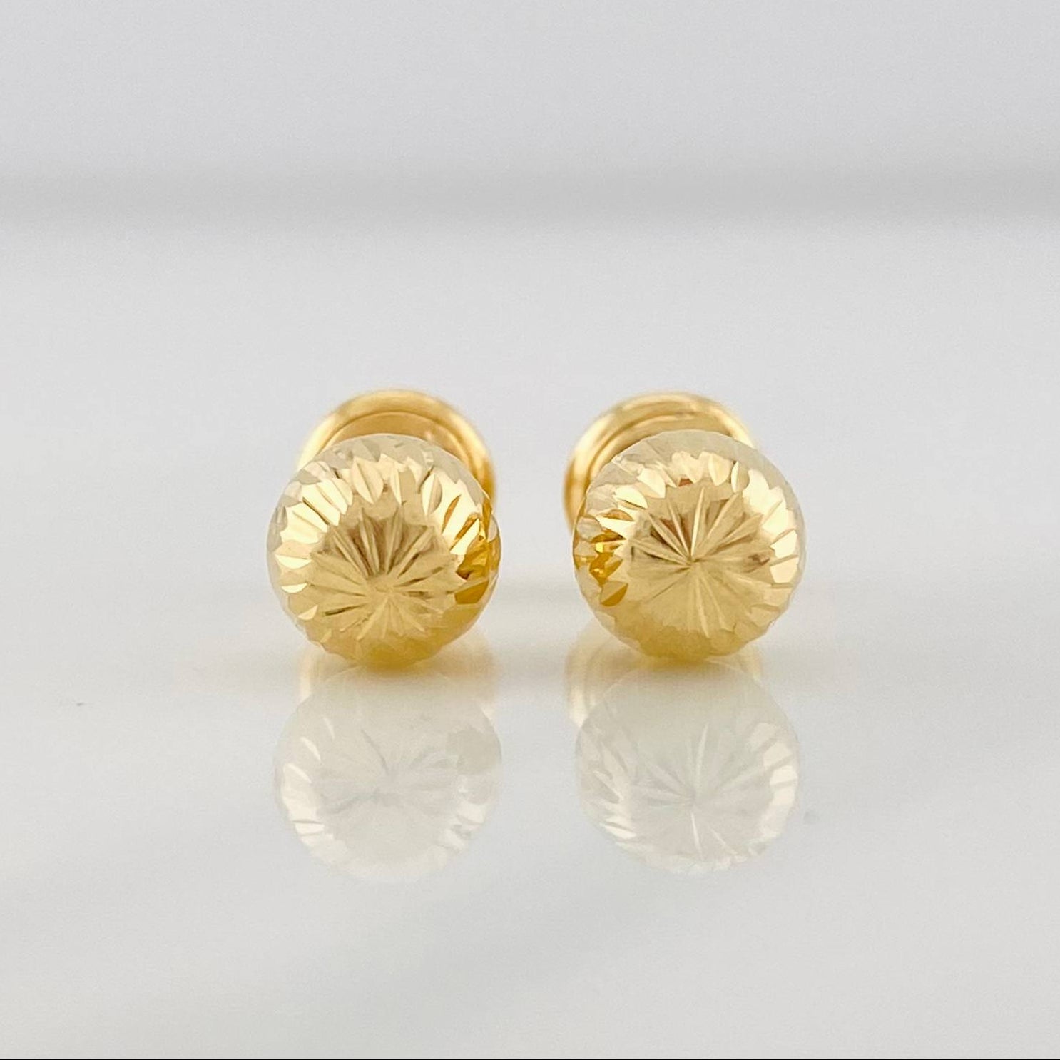 Topos Bola 0.6 g / in / 5 mm Oro Amarillo 18K