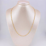 Cadena GC 5.4g / 20 in / 3.2mm Tres Oros 18K