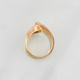 Anillo Trio Holas 6.95g / T6 Tres Oros 18K