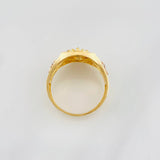 Anillo Corona 5.55g / T9 Tres Oros 18K