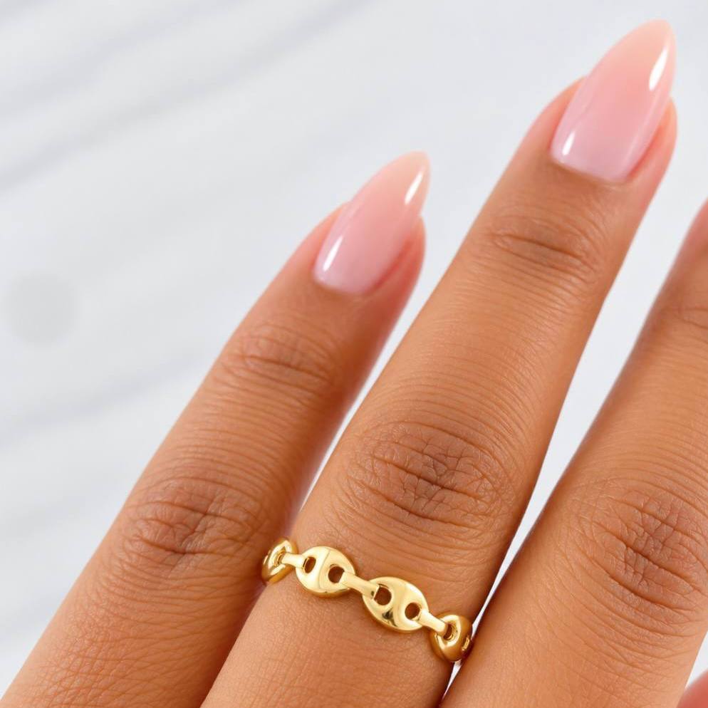 Anillo GC 1.5g / T7 Oro Amarillo 18K
