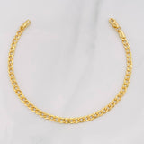 Pulso Cubano 2.25g / 7 in / 3.24mm Oro Amarillo 18K