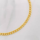 Pulso Cubano 2.25g / 7 in / 3.24mm Oro Amarillo 18K