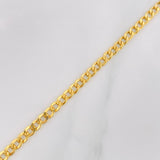 Pulso Cubano 2.25g / 7 in / 3.24mm Oro Amarillo 18K